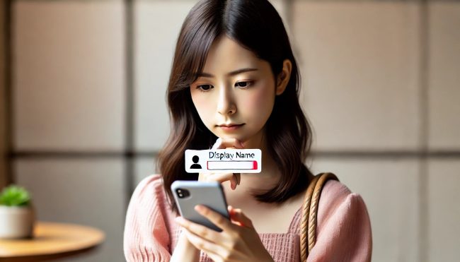 パパ活でおすすめのLINEの名前設定