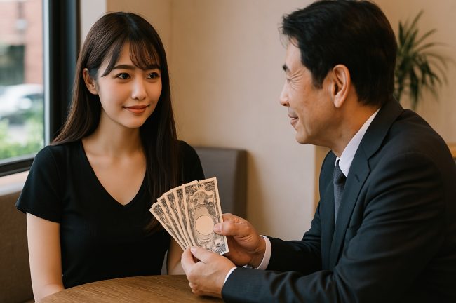 大人のパパ活の平均額はいくら？