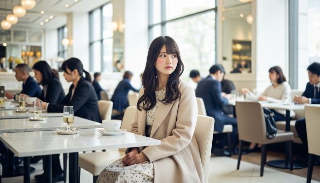 周囲の目は気になる？店内の客層