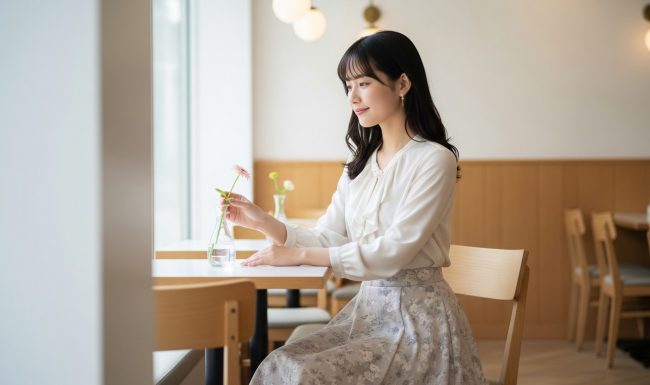 パパに好まれる清楚系・フェミニン系