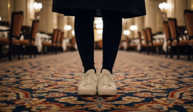 スニーカーを避けるべき理由とは